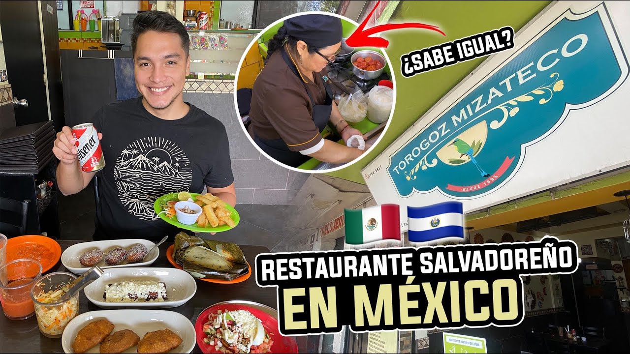 Este es el ÚNICO restaurante SALVADOREÑO en CDMX 🇲🇽😱🇸🇻 - YouTube