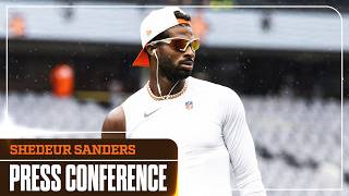 Shedeur Sanders Press Conference | August 19th, 2026