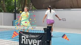 Pickleball Game Highlights from Paddle Backyard