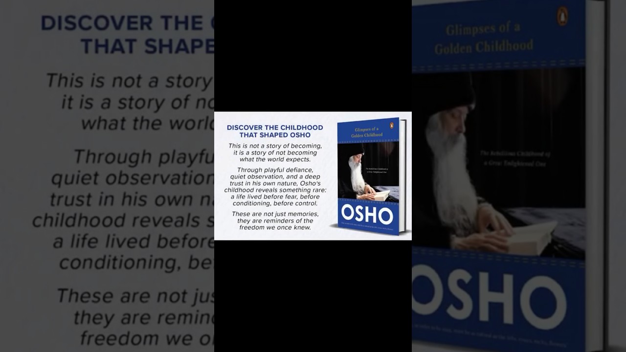 Glimpses of A Golden Childhood | Osho | Penguin India #booktube