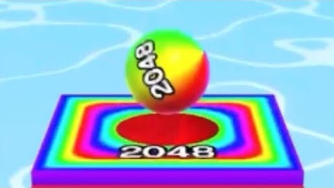 BALL RUN 2048- All  Levels Gameplay IOS  (PART  23).