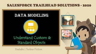 Trailhead Solutions | Data Modeling | Understand Custom & Standard Objects | Techno Fiction