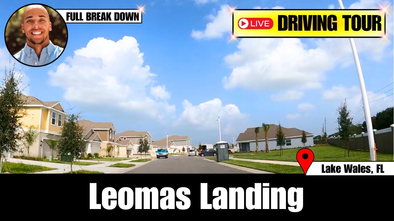Leomas Landing Lake Wales Florida (Live Drive) YouTube