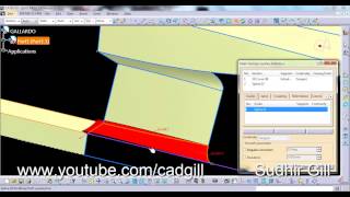 Video Tutorial on Modeling Lamborghini Gallardo in CATIA Part 34 Profile
