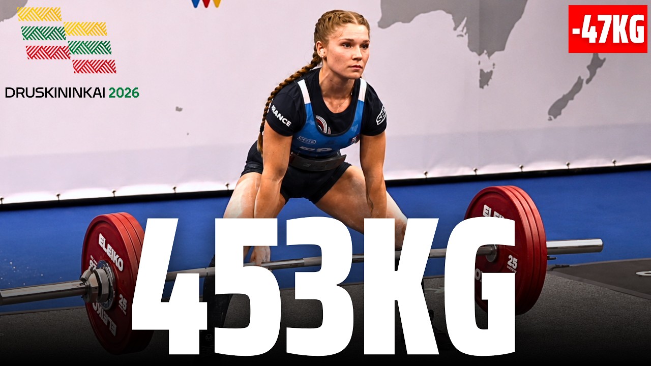 Tiffany Chapon | 1st Place -47kg | 453kg Total | IPF Worlds 2026