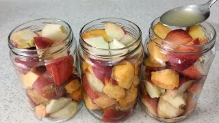 С помощью этого метода сохраните персики в целости в течение 1 года!