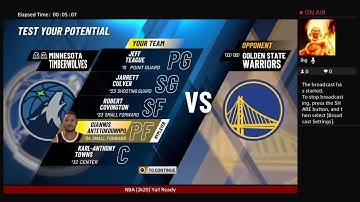 Best Demigod Giannis Build NBA2K20