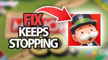 How To Fix MONOPOLY GO Game App Keeps Stopping | Step By Step