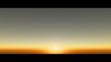 Procedural skybox animation