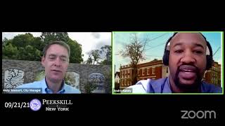 The Peekskill Agenda with Mayor Andre Rainey and City Manager Stewart 9-21-21