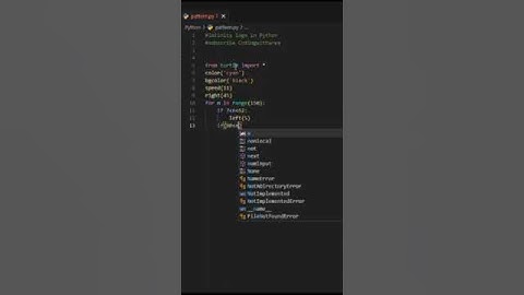 Infinity Loop in Python #shorts #youtubeshorts #pythontutorial #python