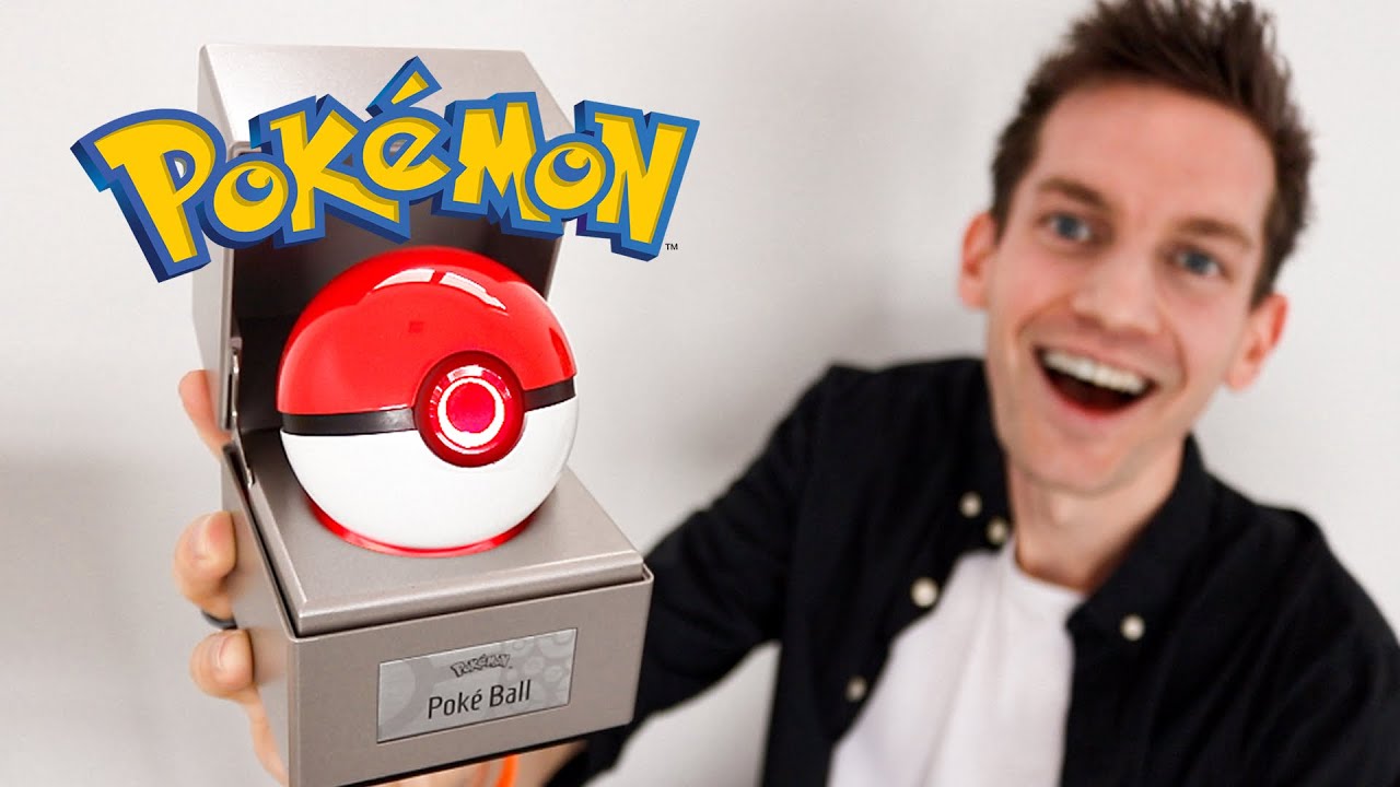 The Working Official Pokéball (First Unboxing On Youtube)