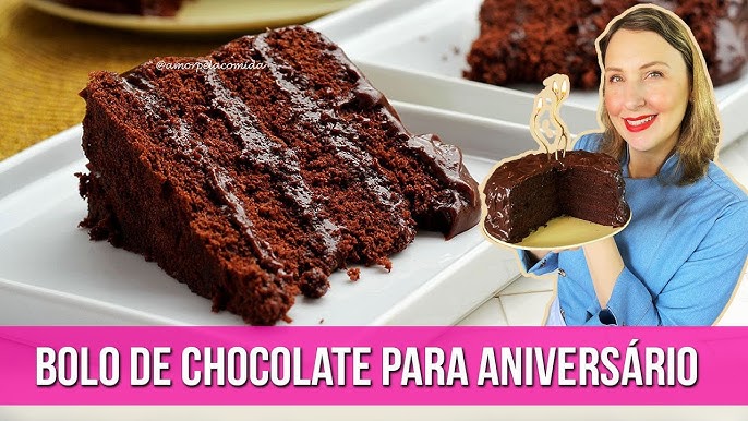 Receita de Bolo de chocolate sem leite, enviada por katiana