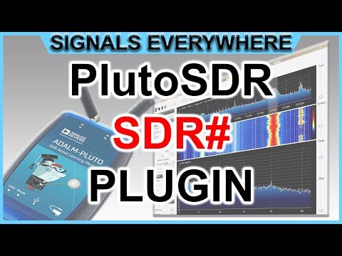 Adalm Pluto SDR de Sharp Plugin Tutorial ~ [Infamous SDR # sur votre Pluto]