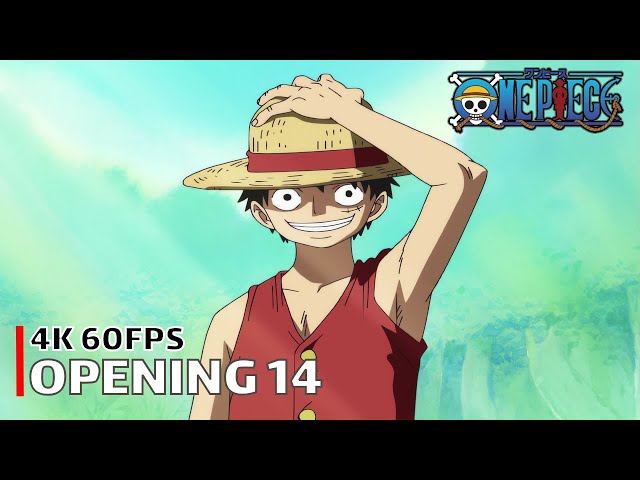 One Piece - Opening 14 【Fight Together】 4K 60FPS Creditless | CC class=