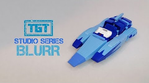 Transformers studio series Blurr review - TGT