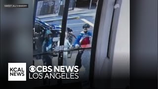 Group of kids steal baked goods from Long Beach store during early morning break-in