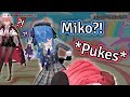 Miko pukes on the official stream 100 real not prank fr hololiveen sub