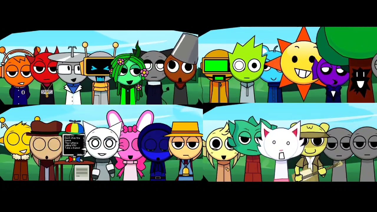 Incredibox Sprunki Parodybox - All Characters Together - YouTube