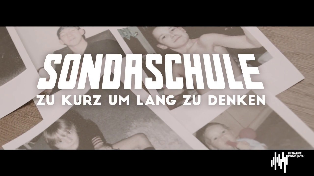 SONDASCHULE - Zu kurz um lang zu denken (Offizielles Video) accordi
