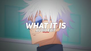 What It Is - Doechii Block Boy Ft. Kodak Black Edit Audio