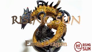 Earth Dragon - Rising Sun Board Game Miniature Painting