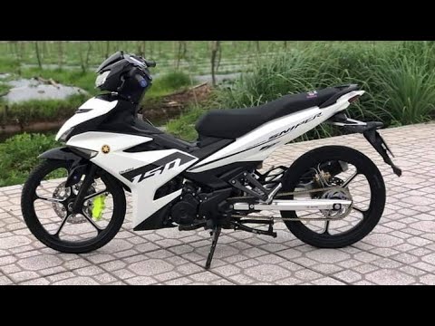 Tem xe exciter 150 rc đen trắng  Nguyễn Decal  Chuyên Dán Keo Xe Design  Tem Xe Decal Tem Xe Nguyễn Decal