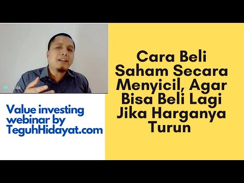 Cara Average Down & Average Up di Saham