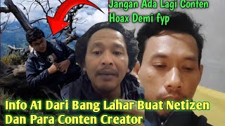 UPDATE TERBARU DARI RELAWAN MAS LAHAR PERKEMBANGAN PENCARIAN SYAFIQ ALI