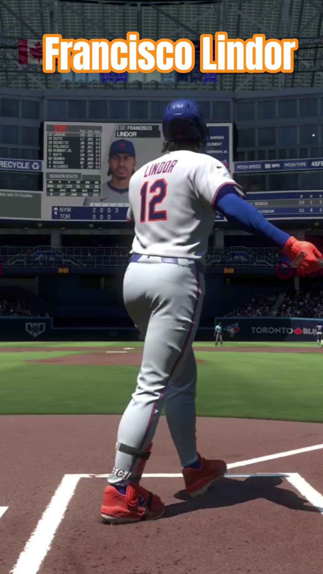 フランシスコ・リンドーア Francisco Lindor #mlbtheshow26 #baseball
