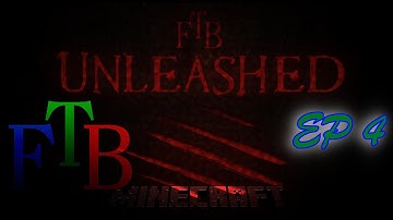 Minecraft FTB Unleashed EP 4    (Auto Smelting, Somewhat)