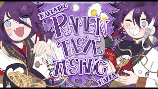 【HANDCAM】JAPANESE RAMEN TASTE TESTING w/Hakkabro!