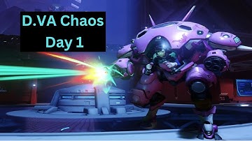D.VA Chaos (Day 1 of Learning Every Hero Challenge)