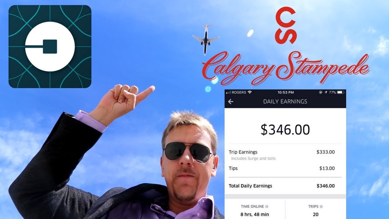 Driving for UBER in Canada During Calgary Stampede - YouTube Driving for UBER in Canada During Calgary Stampede - YouTube