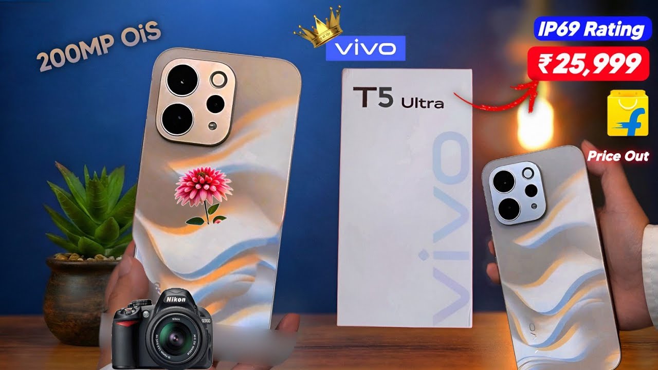 Vivo T5 Ultra 5G Unboxing & Review | Camera Test | Vivo T5 Ultra Launch Date in India & Price
