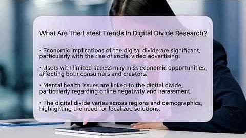What Are The Latest Trends In Digital Divide Research? - Everyday-Networking