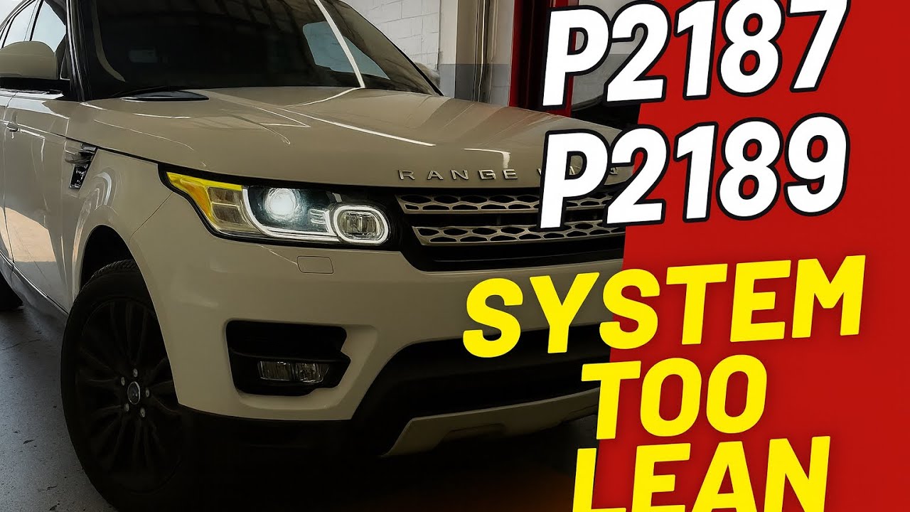Range Rover V6 Supercharged / P2187 P2189 | System Too Lean ...