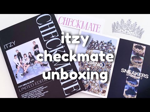 ֪ ۫ 👑 ֹ распаковка альбома ITZY - Checkmate (limited edition) ⋆｡˚ kpop album unboxing ˚ ༘ *