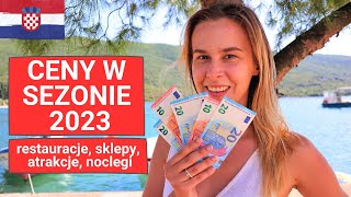 CENY W CHORWACJI 2023. 💶 O ile wzrosły ceny po wprowadzeniu euro?