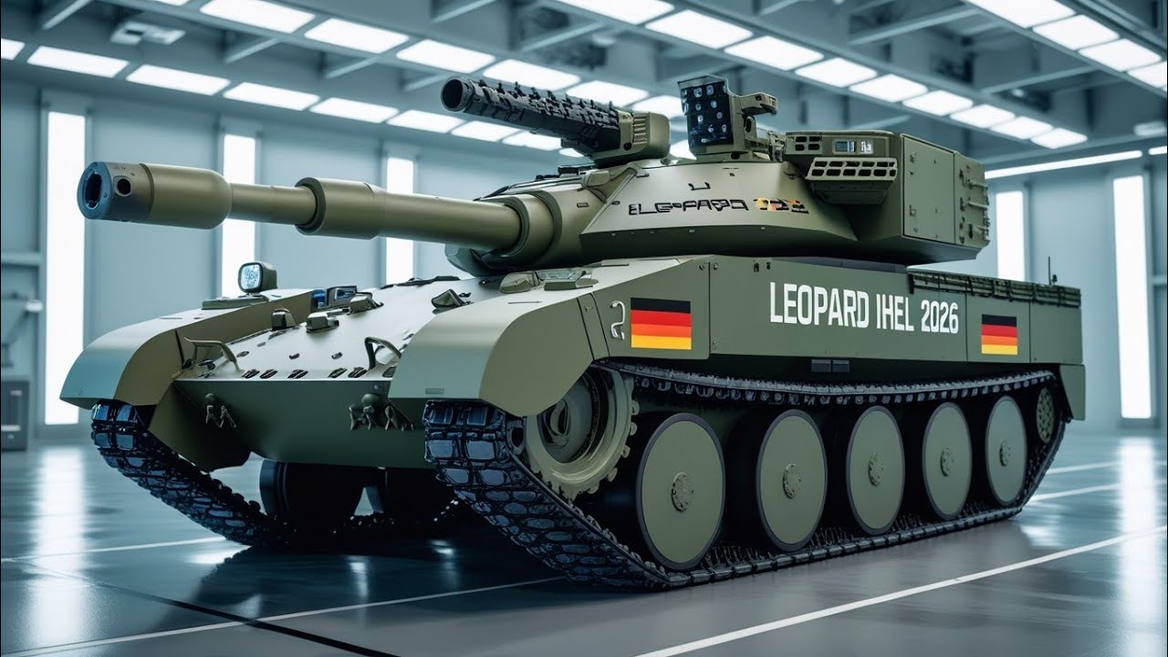 Leopard 1HEL 2026 – Der modernste Kampfpanzer der Zukunft!