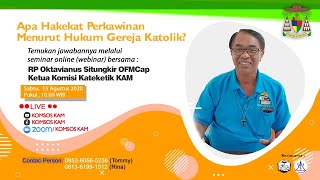 Download lagu Webinar ' Hakikat Perkawinan Menurut Hukum Gereja Katolik