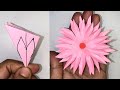  Beautiful  flower making with paper / simple flower making with paper / flower making with paper 