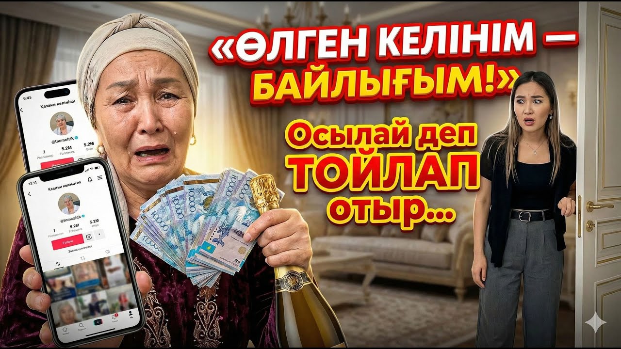 Енем мені «өлген қызым» деп жылап, миллиондар тапты  Масқара