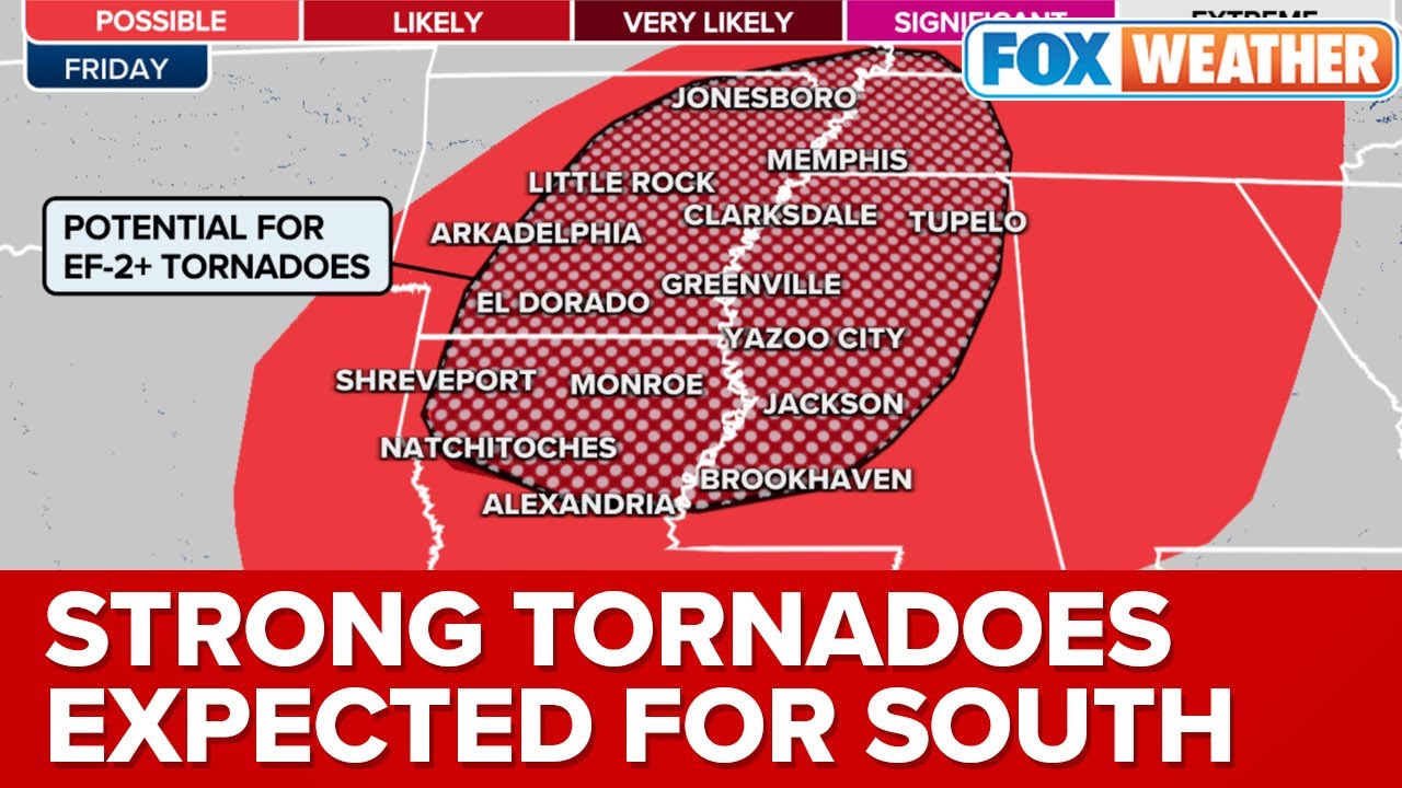 25 Million Face Risk Of Strong Tornadoes As Significant Severe Storms ...