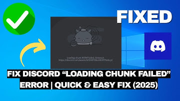 Fix Discord “Loading chunk failed” Error | Quick & Easy Fix (2025)