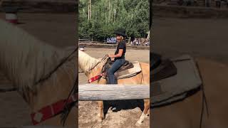 Jane And Star At The Rodeo.
