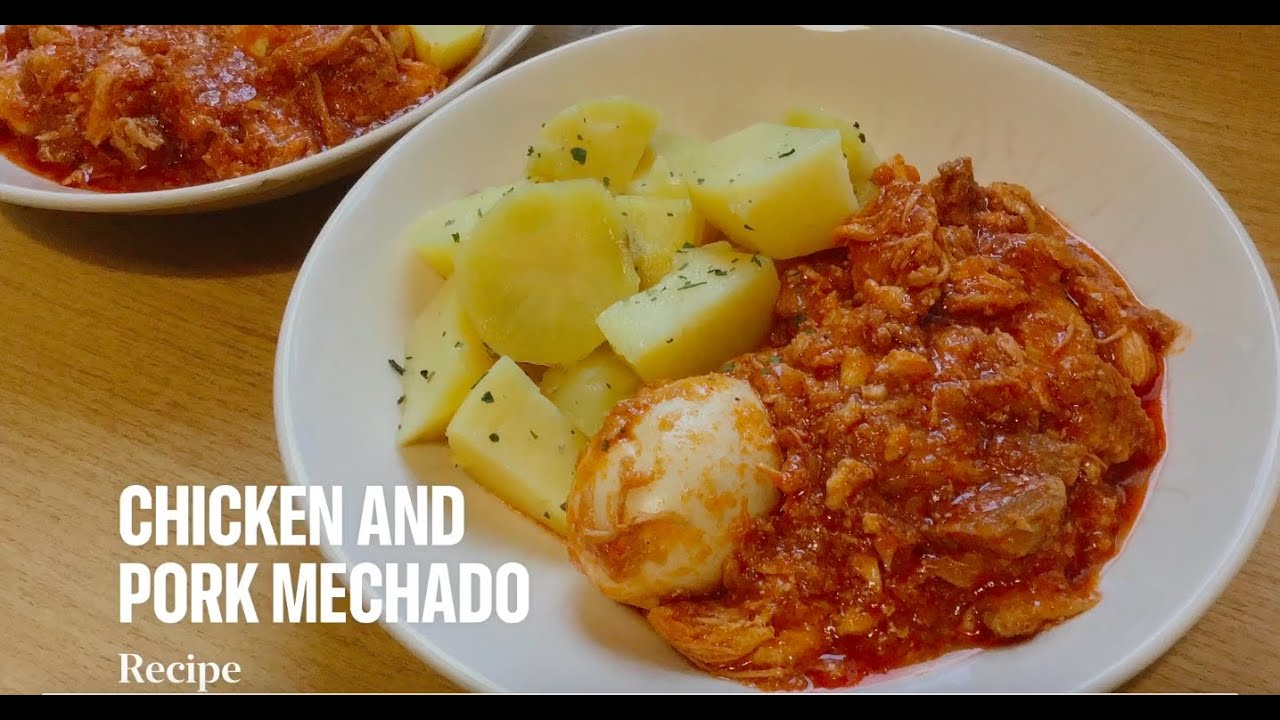 Chicken and Pork Mechado Recipe YouTube