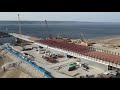 Строительство моста через Волгу Тольятти 27.10.21 Перезалив без музыки. возможно из-за нее виснет