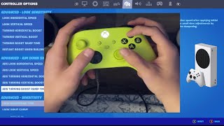 xbox series s controller fortnite settings for linear season 7