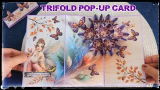 Purple grace of enchanted autumn 🍁🦋 #cardcreations